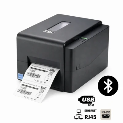 TSC TE210 Masaüstü 203 DPI Barkod Yazıcı USB + Bluetooth
