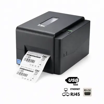 Tsc TE 210 Masaüstü 203dpi Barkod Yazıcı Usb-Ethernet