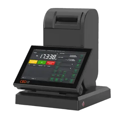 CEO CDP-TXPRO Dokunmatik Tartım Terminali – Android veya Windows, Çift Platform, Etiket Yazıcılı