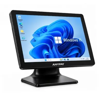 AnyPay A2 21.5" POS Sistemi Intel Core i5 10. Nesil – 8 GB RAM – 256 GB mSATA – Wi-Fi – Bluetooth – Tek Ekran